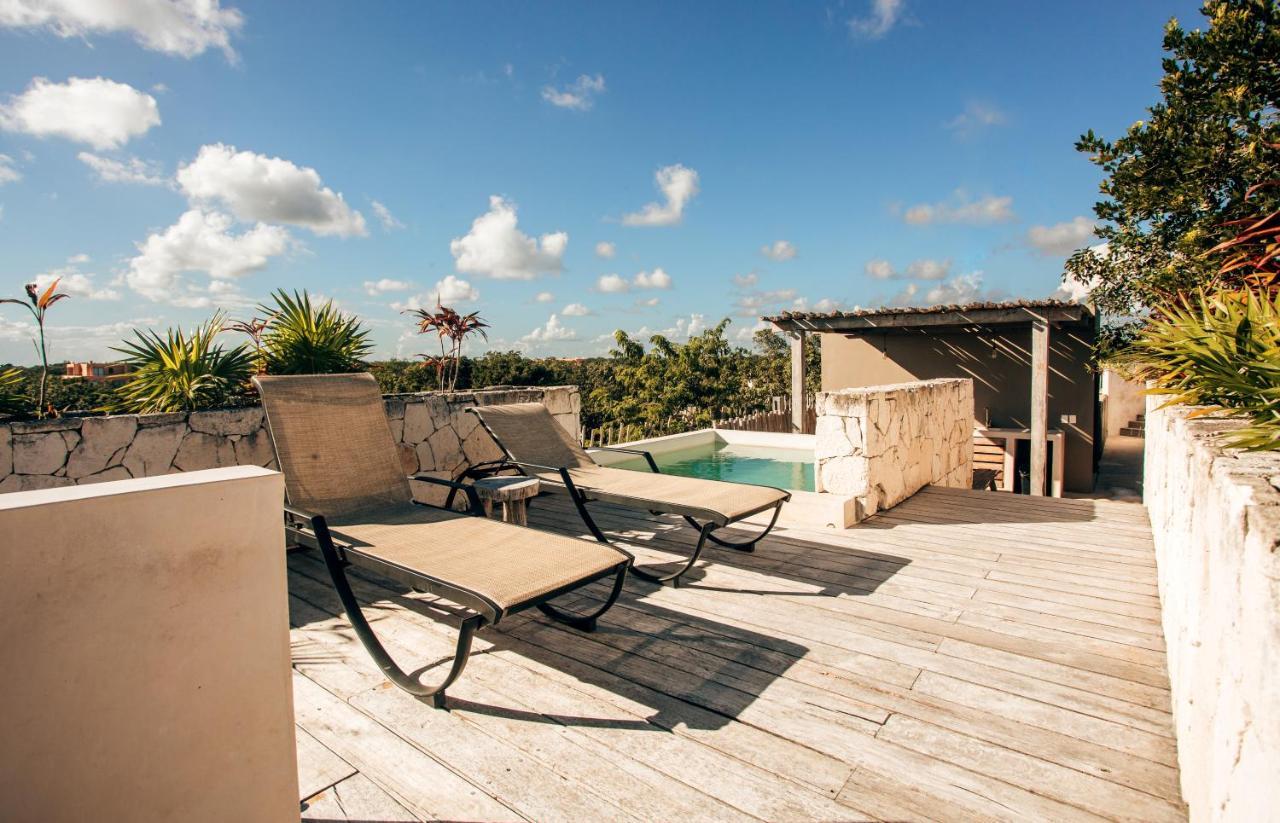 Vida Jungle Apart 7 With Special Fee To Access Hotel Bardo Tulum Pueblo Buitenkant foto