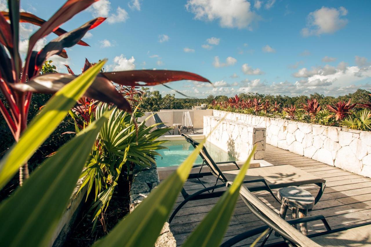 Vida Jungle Apart 7 With Special Fee To Access Hotel Bardo Tulum Pueblo Buitenkant foto